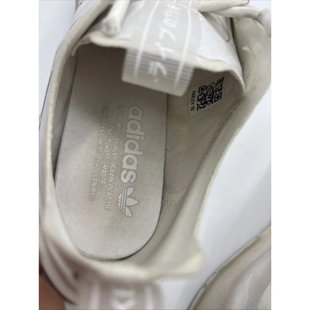 Adidas Originals‎ NMD_V3 Triple White Running Sneakers Men Size Size 8.5